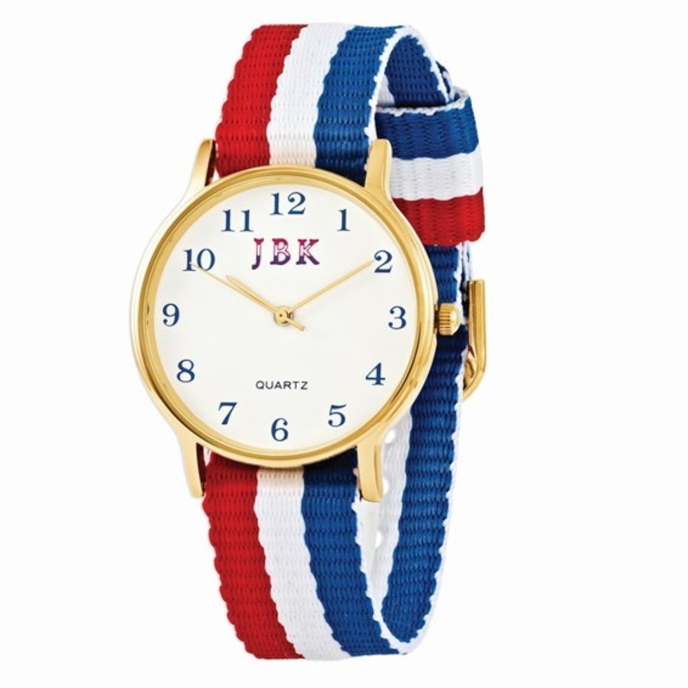 Jackie Kennedy American Flag Watch